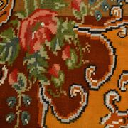 Wine Red & Orange Classic Vintage Kilim Rug, 171x289Cm