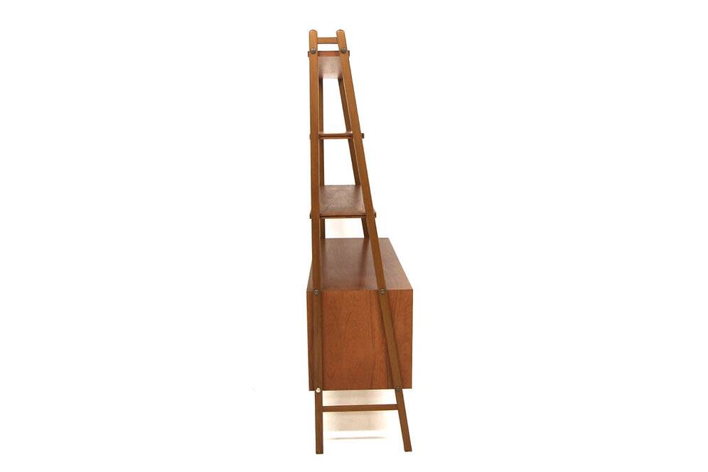 Secrétaire scandinave en teck, Suède, 1960