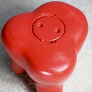 Tabouret "dent". Vintage. Plastique.