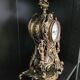 Louis XV style gilded bronze clock