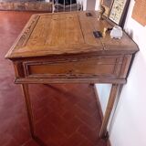 Old patinated writing desk
