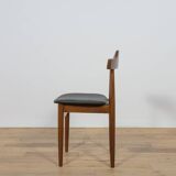 Mid-Century Teak Dining Table & Chairs by Hans Olsen for Frem Røjle, Denmark, 1960s, Set of 5