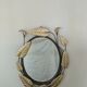 Oval mirror Hollywood Regency 60s/70s