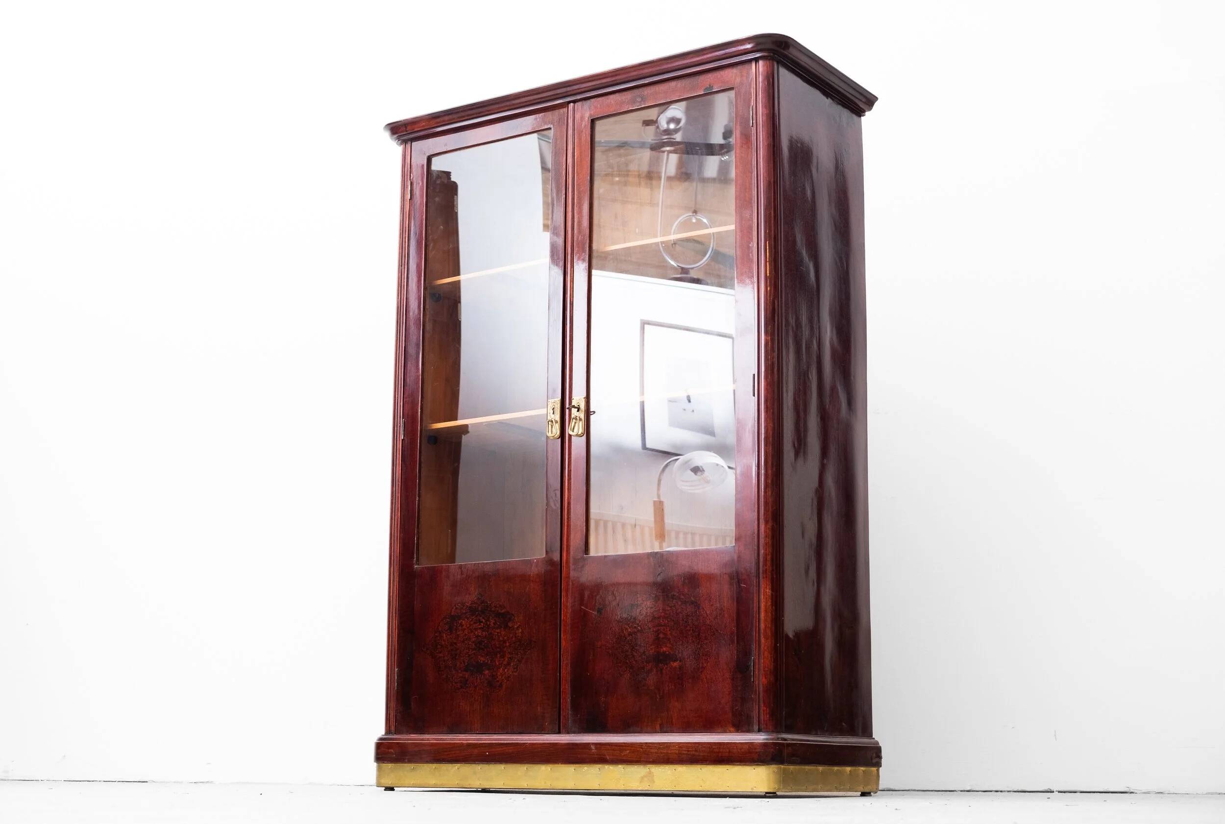 Original Art Nouveau bookcase (Vienna, circa 1910)