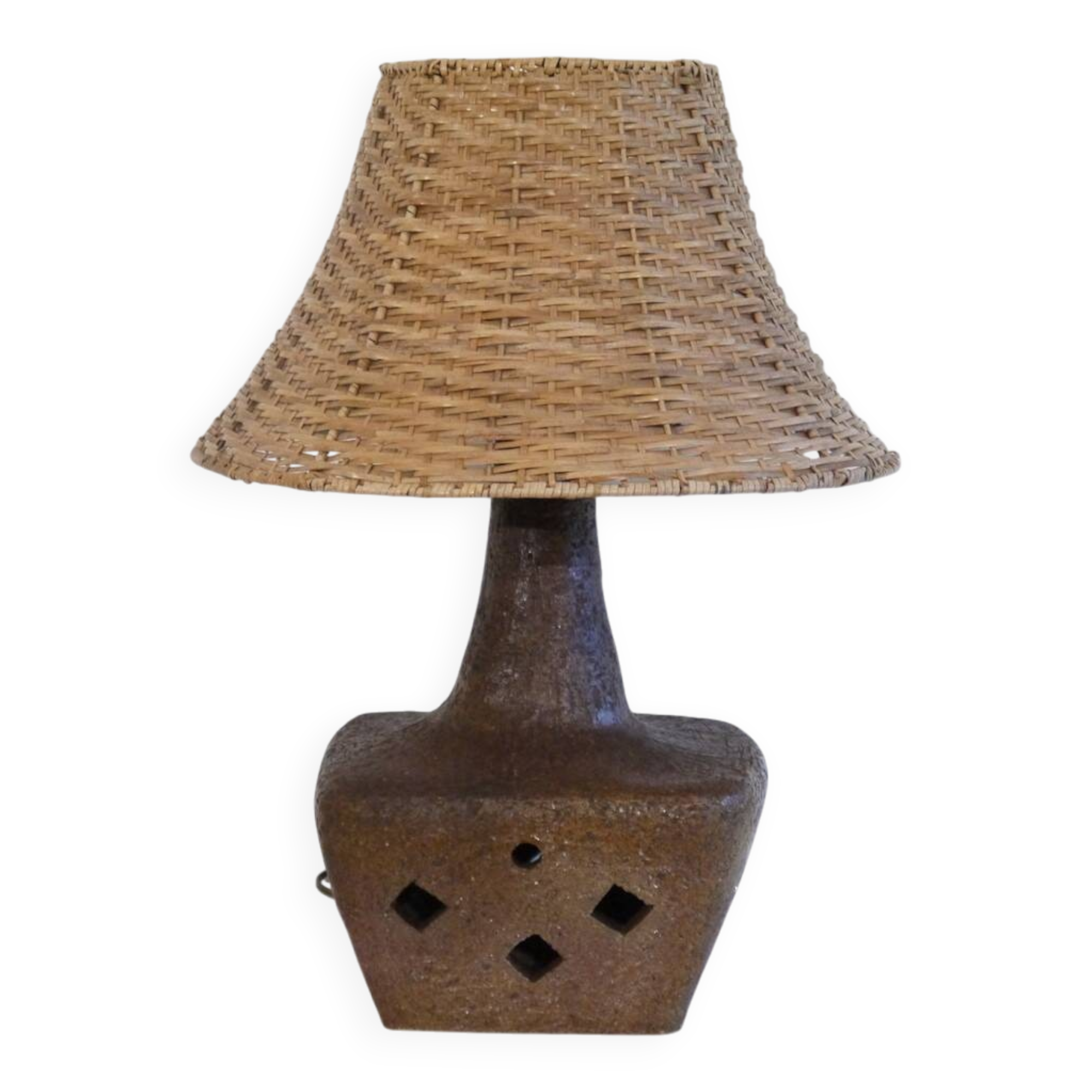 Pyrite ceramic lamp 1960