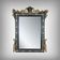 Important Mirror with Pediment, Napoleonic III period – 2nd half of the 19th century