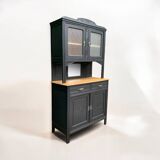 Parisian art deco buffet in solid walnut 1930