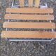 Lot de 4 chaises de bistrot fer et bois