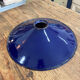 Suspension en tôle émaillée bleu foncé 30 cm