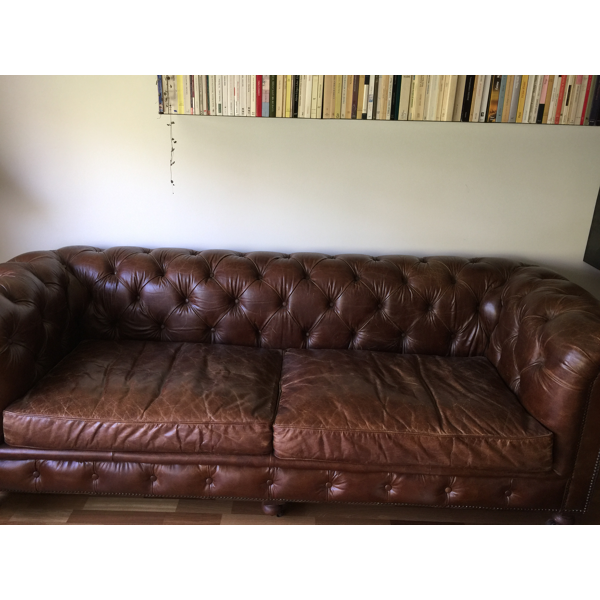 Flamand Vintage Chesterfield Sofa Selency Flamand Vintage Chesterfield Sofa Selency, Used Restoration Hardware Chesterfield Sofa