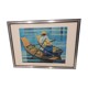 Vintage painting design 1970s