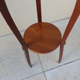 Vintage wooden pedestal table