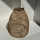 Suspension en rotin en forme de cloche d25 h28