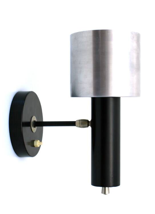 Raak sixties vintage metal retro design wall lamp