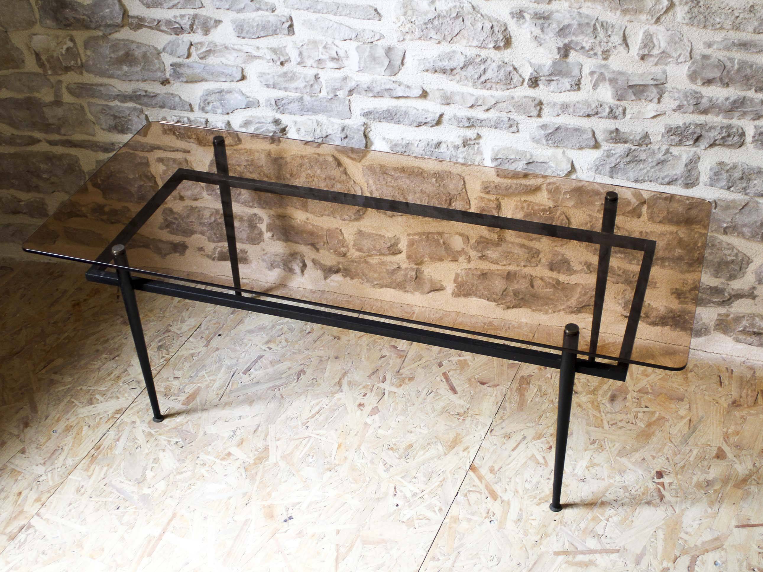 Table basse Roger Le Bihan Années 50