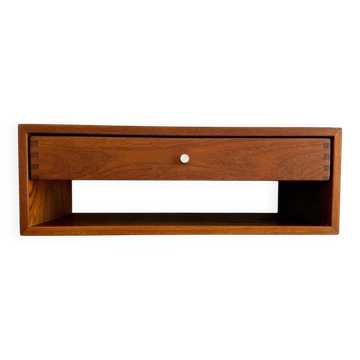 Table de chevet vintage Kai Kristiansen en teck