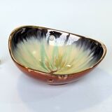 German glazed ceramic bowl db Höhr for Dümler & Breiden.