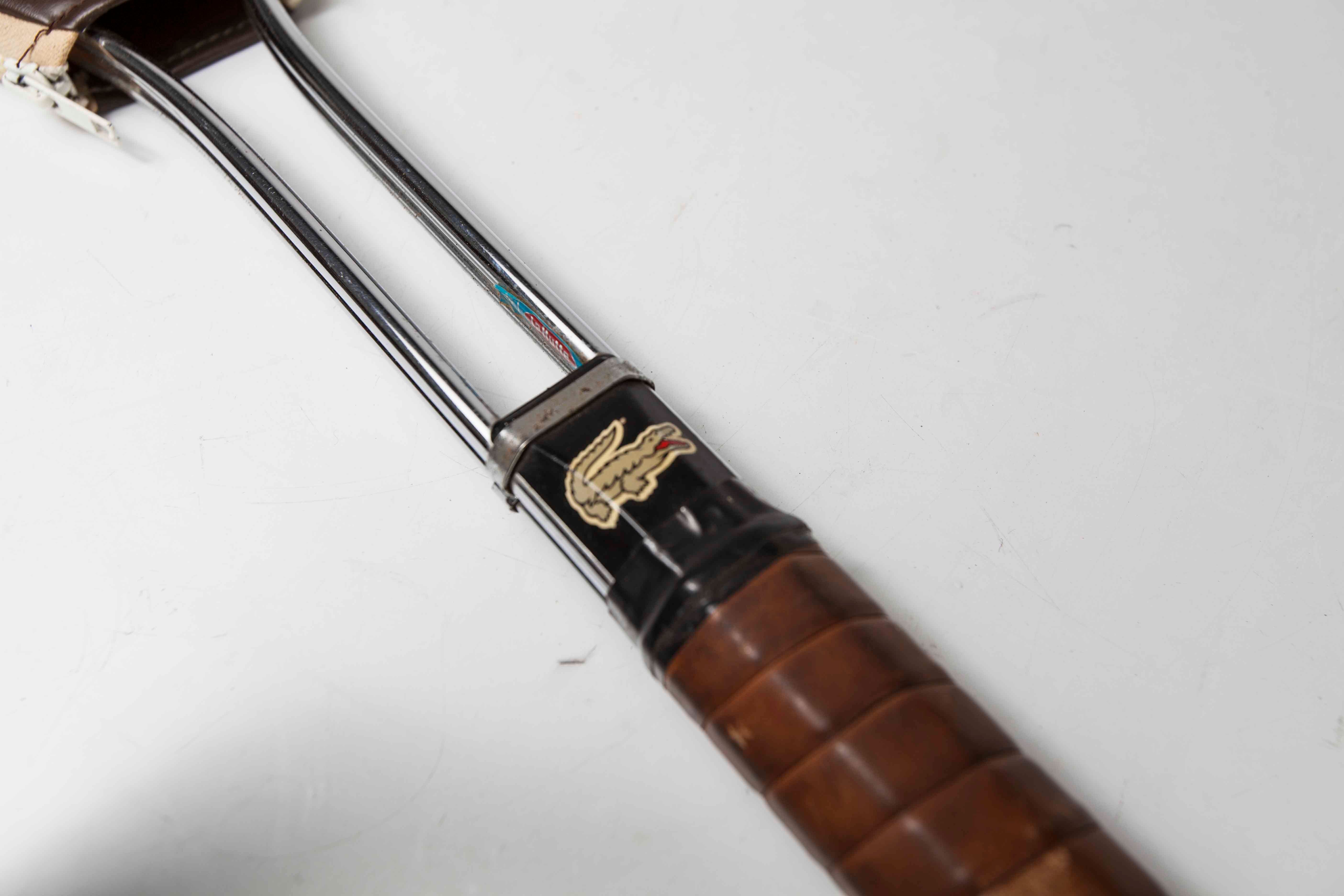 Raquette de tennis Jimmy Connors, Lacoste Wilson