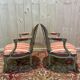 Paire de fauteuils cabriolets style Louis XV