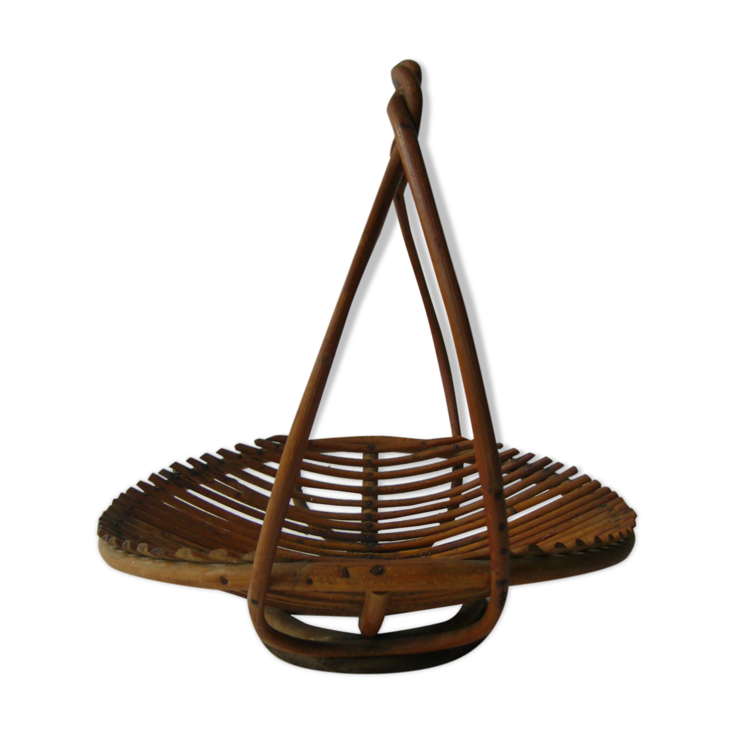 Vintage wicker basket