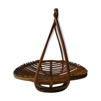 Vintage wicker basket