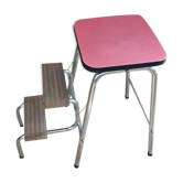 Tabouret marche pied assise en formica