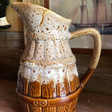 Wine decanter revol in stoneware brown shades