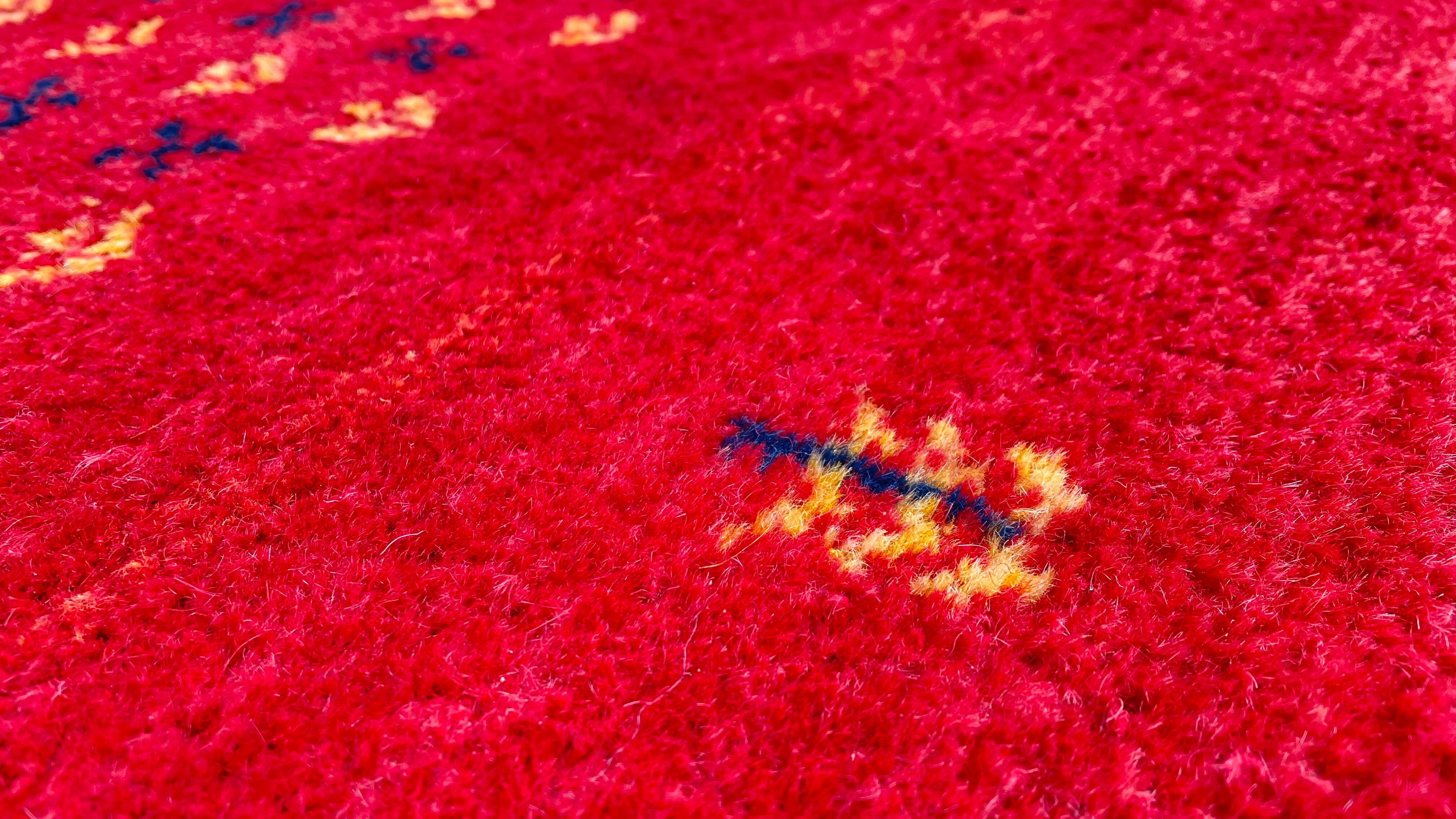 Rug indian gabbeh 100% wool, 143×202 cm