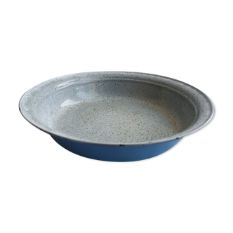 Old speckled plate