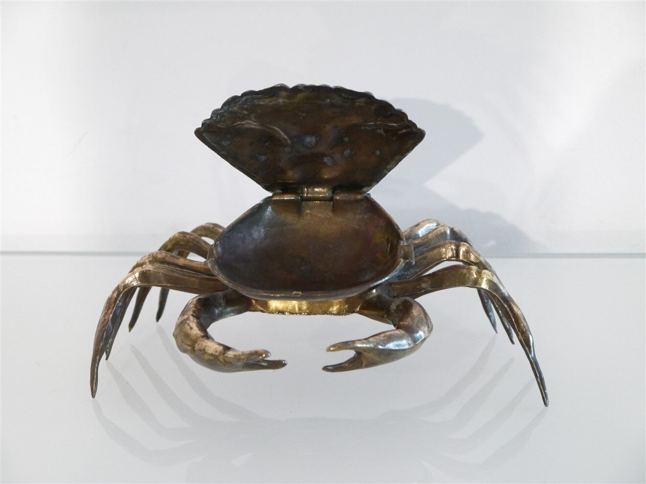 Vintage crab shape box 1960