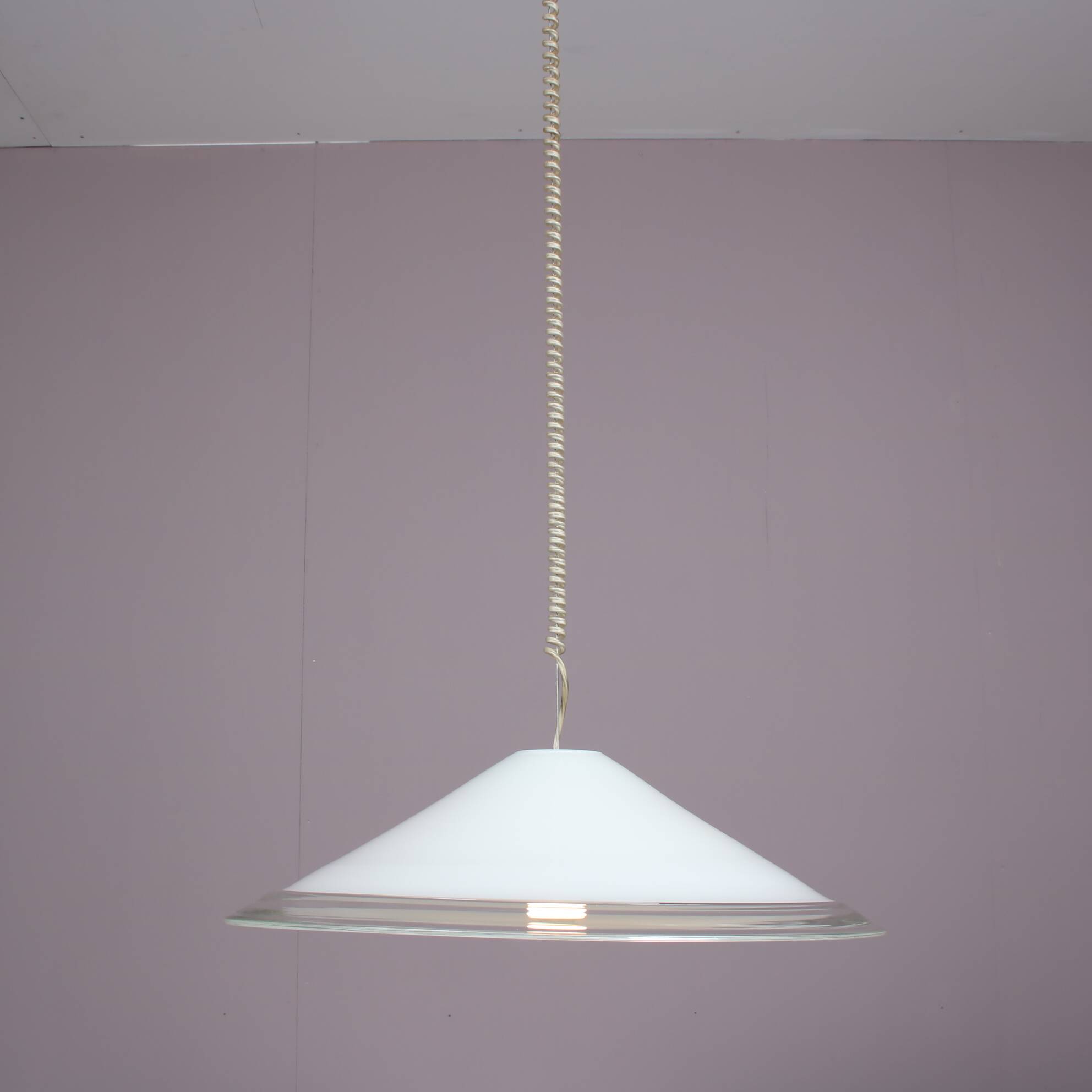 1970s Hanging lamp by Leucos, Italy