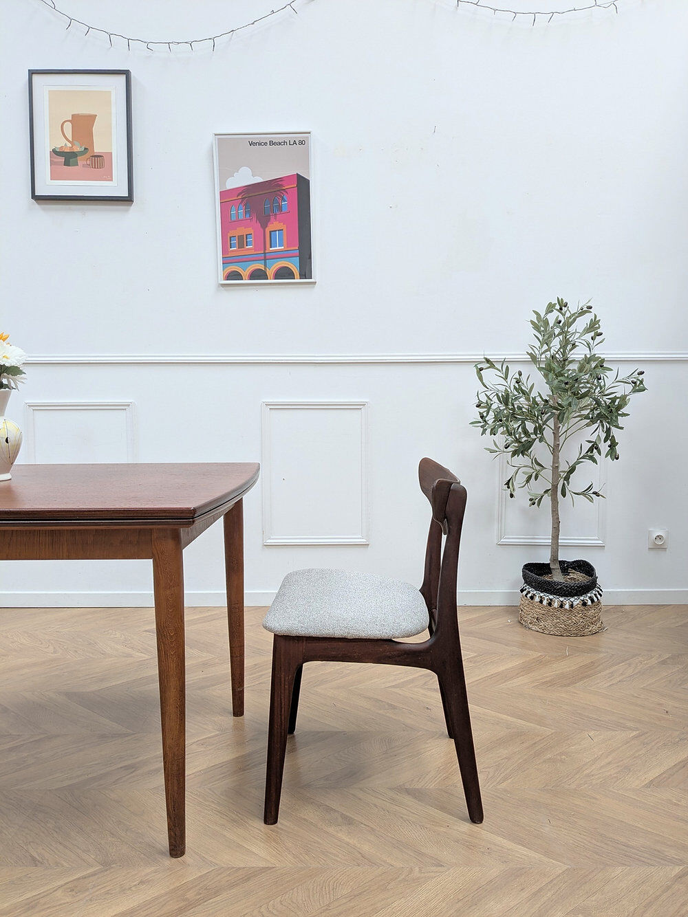 Chaise vintage designée par Schionning & Elgaard
