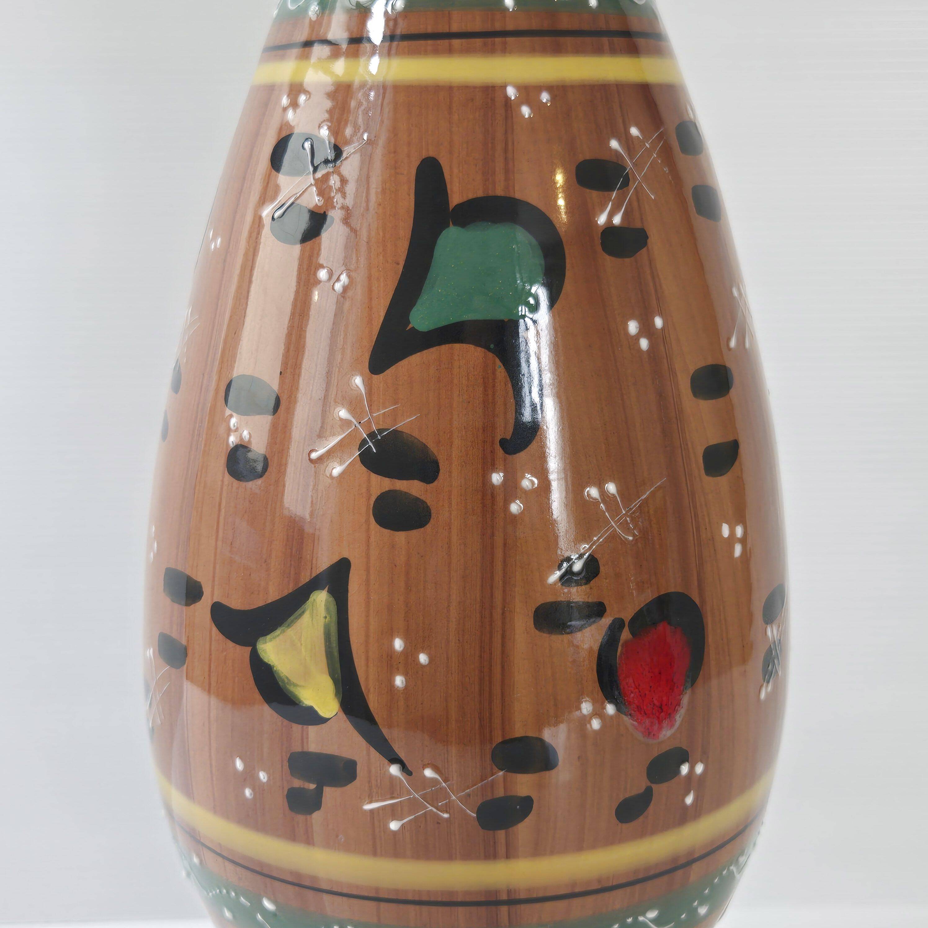 Vintage Italian Diabolo Vase, 1950s