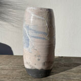 Raku vase / signed ceramic / handmade pottery