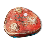 Ceramic facies signed Accolay