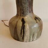 Large Danish ceramic table lamp from 1988 (stamped on the bottom)