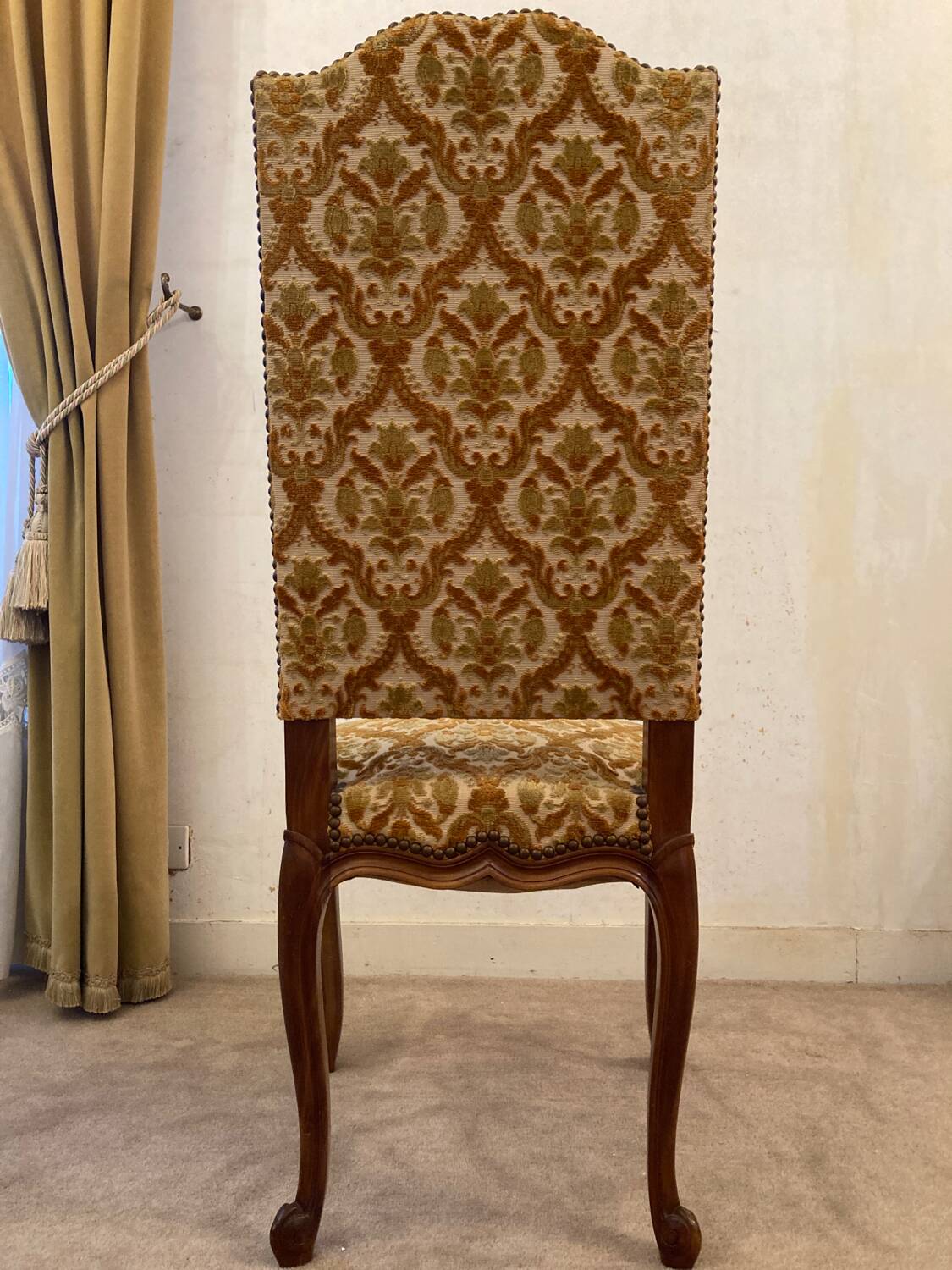 Louis XV style upholstered chairs