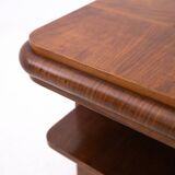 Art Deco square table from the 1950s, Poland.