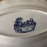 Sarreguemines dish and ramekin