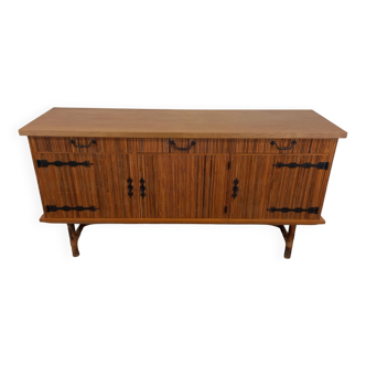 Audoux Minet rattan sideboard