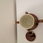 Vintage ceramic teapot