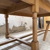 XXL solid oak table 3m2