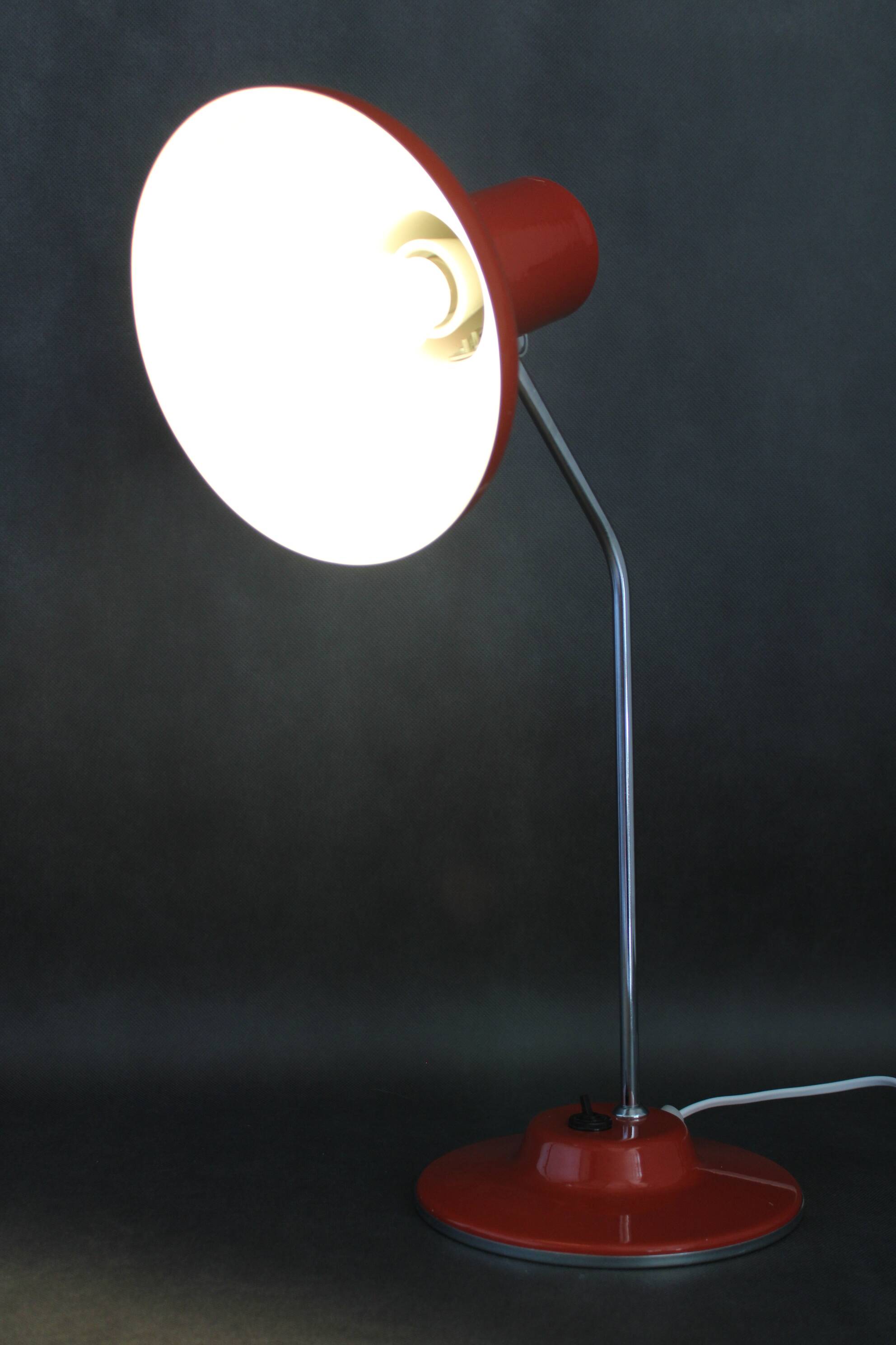 1970s Vintage Table lamp, Czechoslovakia