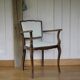 1950s bridge-style armchair