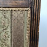 Wood and fabric screen
