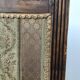 Wood and fabric screen