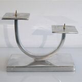 1970 cast aluminum candlestick
