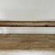 Oak farm bench