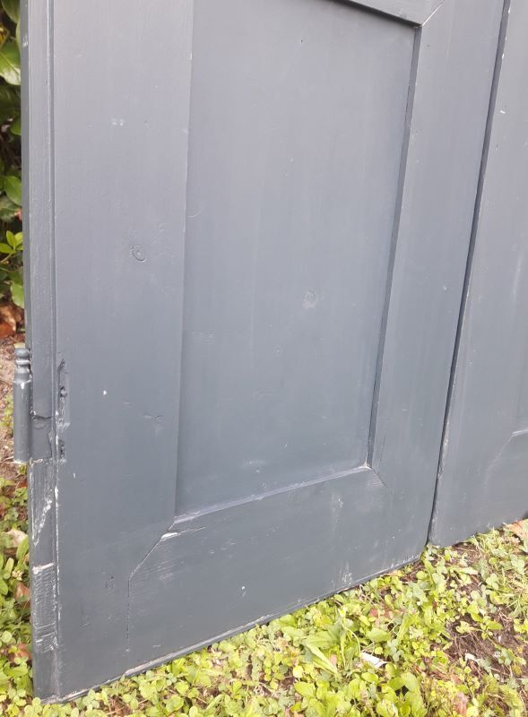 Paire de portes 222x97,5cm de placard