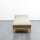 Banquette / daybed années 50 à rayures